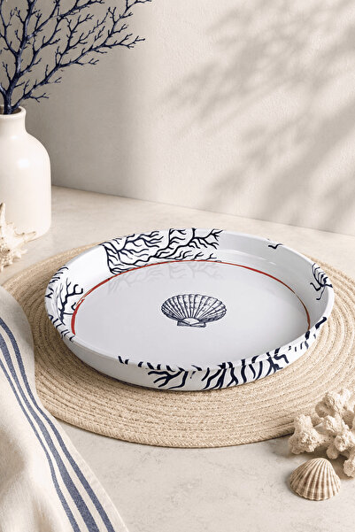 Sarkap Home 26 Cm Deniz Kabuğu Meyve Tabağı