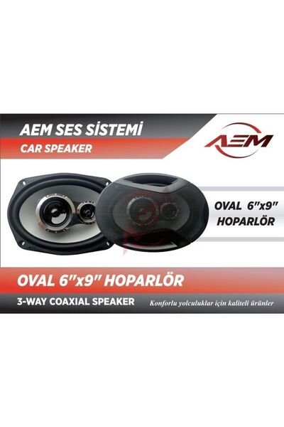 AEM AEMPART SOUND OVAL HOPARLÖR 6X9 TEK ADET