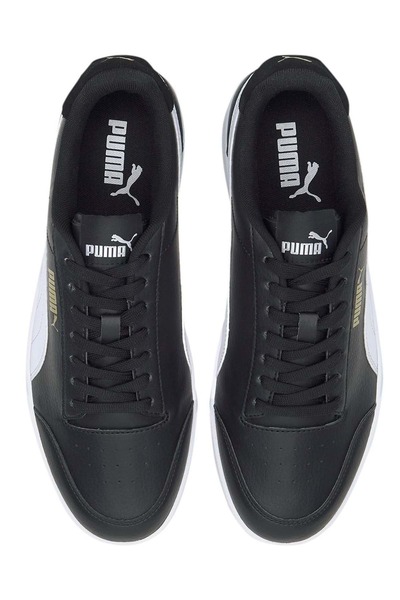 Puma Shuffle 309668-04 Sneaker Erkek Spor Ayakkabı SİYAH-BEYAZ