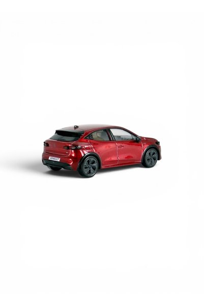Prodof Renault New Clio 6 Metal Car Ruby Red 1:64 Scale