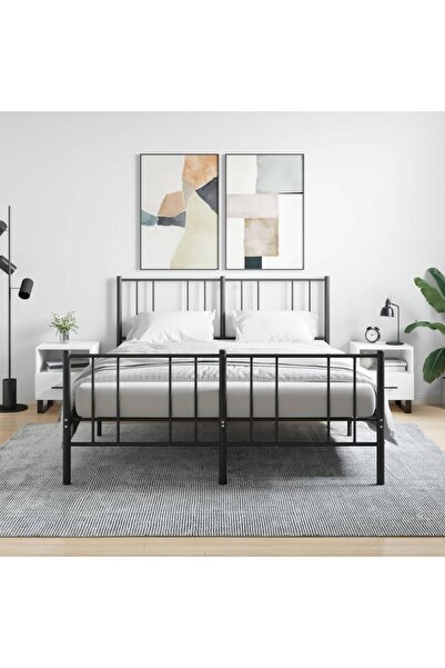 Concept Noptiere, 2 buc., alb, 40x35x47,5 cm, lemn compozit