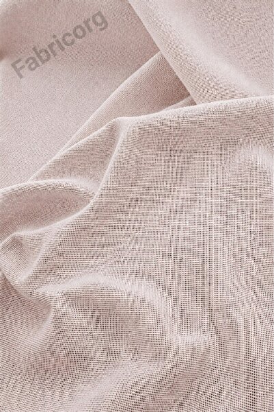 fabricorg Linen Punch Etamine Embroidery Fabric Cappuccino (100x160 Cm)