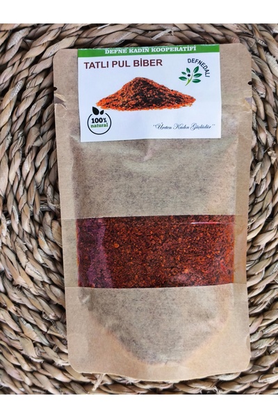 DEFNE DALI Doğal Tatlı Pul Biber 100 Gr