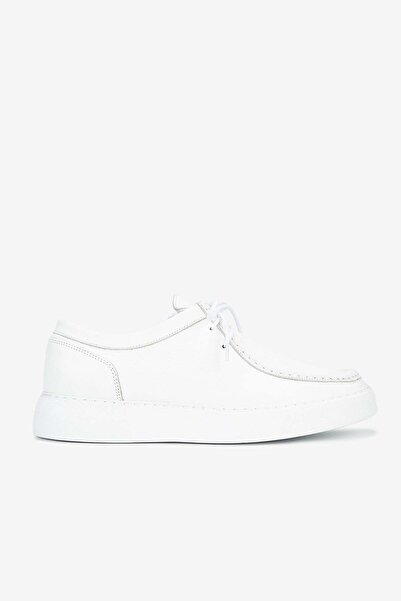 Serhat Özköroğlu White Men's Shoes - Comfortable and Stylish Design