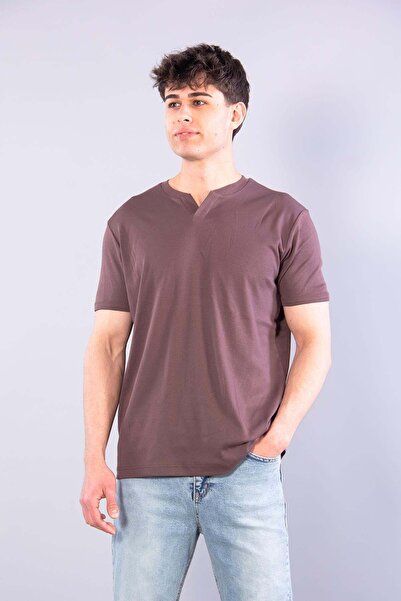 Mckanzie 2122 Μπλουζάκι Hakim Yaka Modern Fit 100% Βαμβακερό Basic