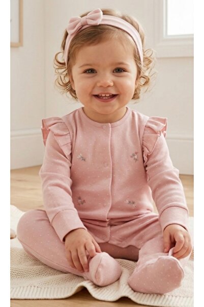 andywawa Ac26083 Mon Petit Amour Tulum Takım Pink