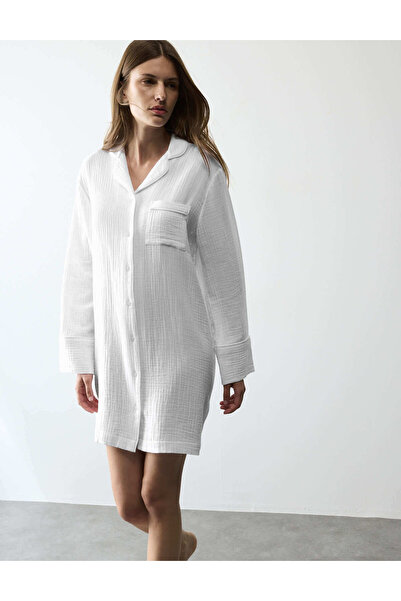 Marks & Spencer Pamuklu Autograph Gecelik