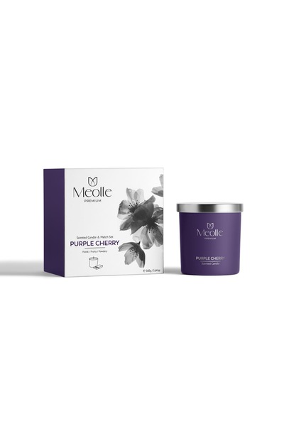 Meolle Lumânare parfumată Purple Cherry
