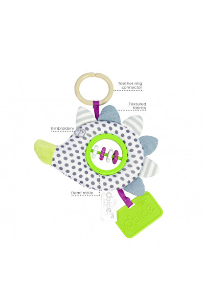 Dolce Ariciul Henry, jucarie de agatat interactiva cu activitati,