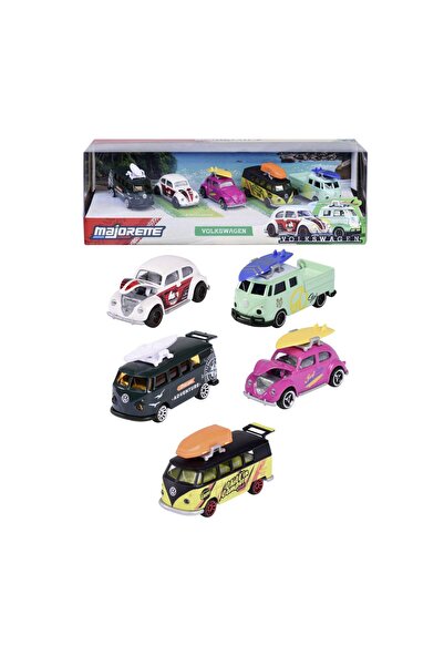 Simba MAJORETTE SET 5 MASINUTE METALICE VOLKSWAGEN 7.5CM