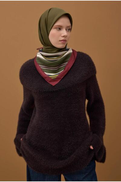 HEQA Soft Kraş Eşarp Avokado