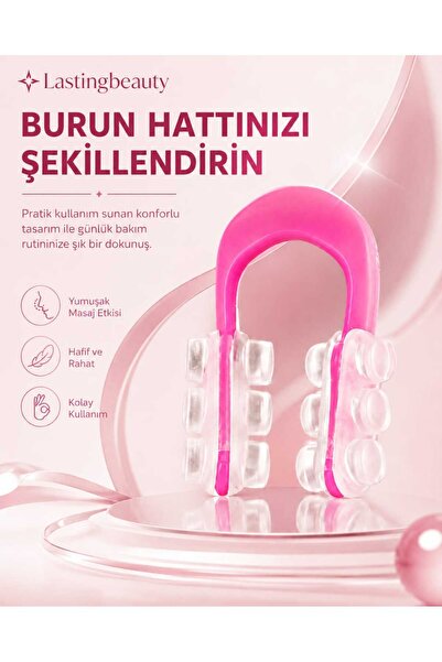 lasting beauty Burun Kaldırma Aparatı Burun Düzeltici Burun Şekillendirici Es...