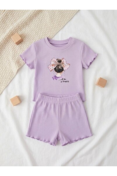 babykugu Yazlık Kız Çocuk ve Bebek Alt Üst Takım