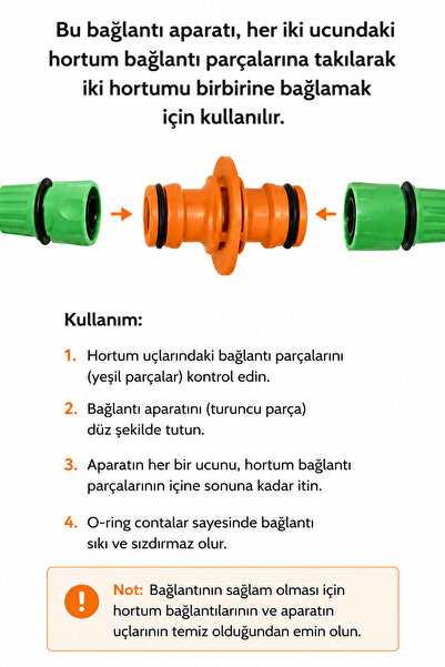 Üzümcü Adaptor pentru mufa pentru furtun dublu