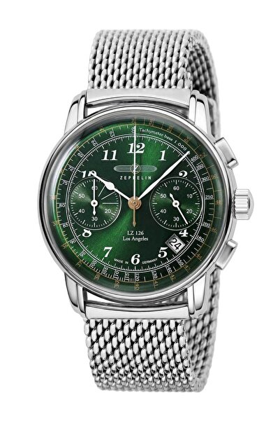 Zeppelin Ceas bărbătesc 7614M-4, cuarț, 42mm, 5ATM