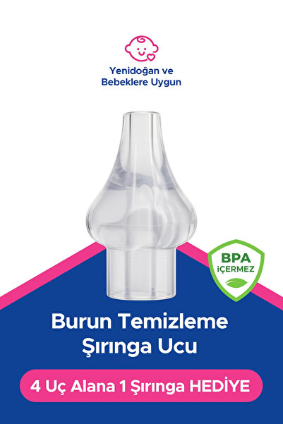 Aura Bebe Burun Yıkama Şırıngası Silikon Yedek Ucu