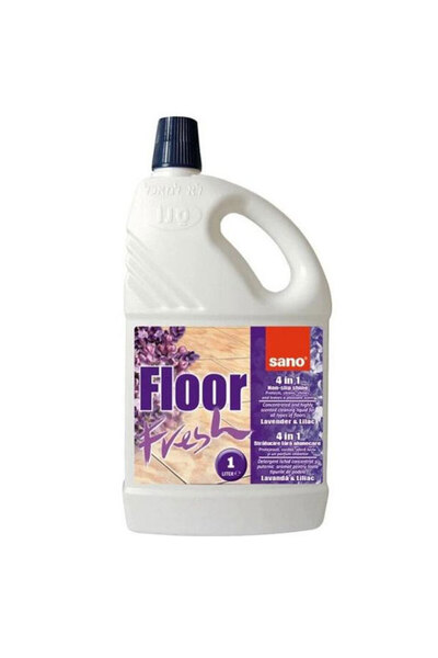 Sano Detergent lichid pardoseli, Floor Fresh Liliac, 1L