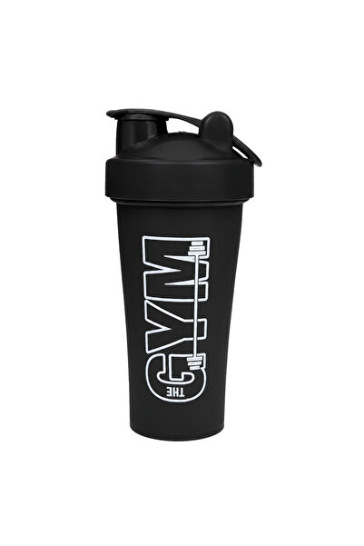 COOL SHAKER شيكر بشعار الجيم سعة 650 سي سي باللون الأسود