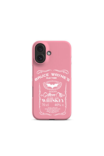 KaffCase İphone 16 Uyumlu Bruce Wayne Tasarımlı Telefon Kılıfı