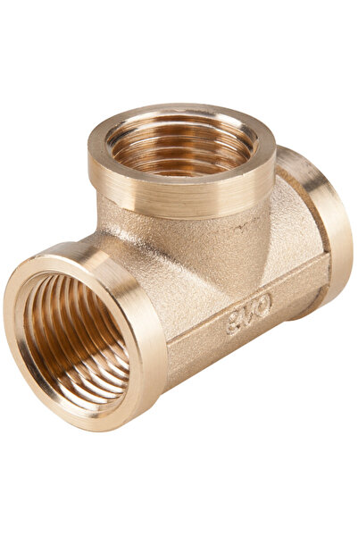 EVOSANITARY Teu din alamă 130 1102 - 5 bucăți 3/4 inch