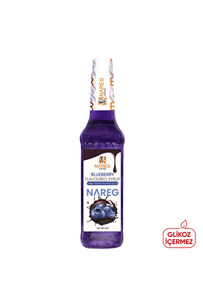 NAREG COFFEE Yaban Mersini Aromalı Şurup 700 ml