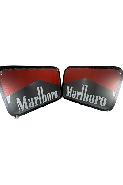 TKY Accesoriu pentru perdea din sticlă laterală imprimată „Marl” - Potrivit p...