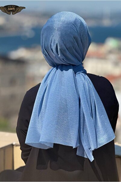 ALDAIYR Simli şifon şal