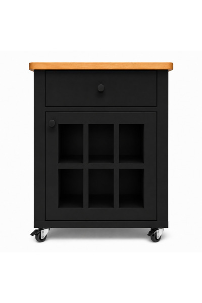 Dipole Furniture Movin Mat Lake Siyah (RAL-9005) Servant Mobilyası