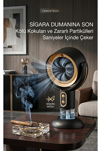 FaroxTech Kafe, Ofis ve Ev İçin Hava Temizleyici Cihaz | Sessiz ve Etkili Fil...
