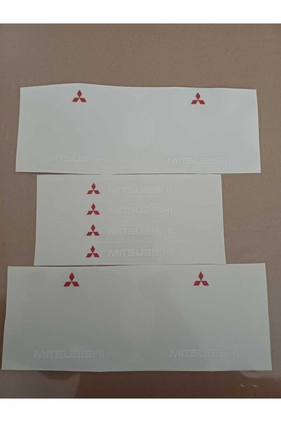 MKY STORE Mitsubishi Door Handle Anti-Scratch Ppf Coating Transparent