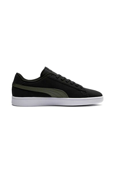 Puma Smash V2 Buck Siyah Haki Beyaz Erkek Sneaker Ayakkabı 100352142
