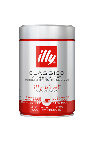illy Cafea măcinată Espresso Classico, 100% Arabica, 250g