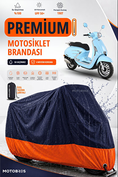 Motobros دراجة نارية بيجو جانجو لوكس قسط قماش المظلة القماش المشمع مقاوم للما...