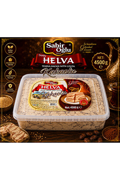 SABIROĞLU KAKAOLU HELVA 4500 GR