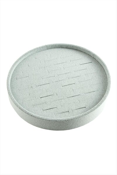 ZERO LAND Cosmotex Round Wooden Anfora Fabric Ring Holder (195457) 20 Cm-Red