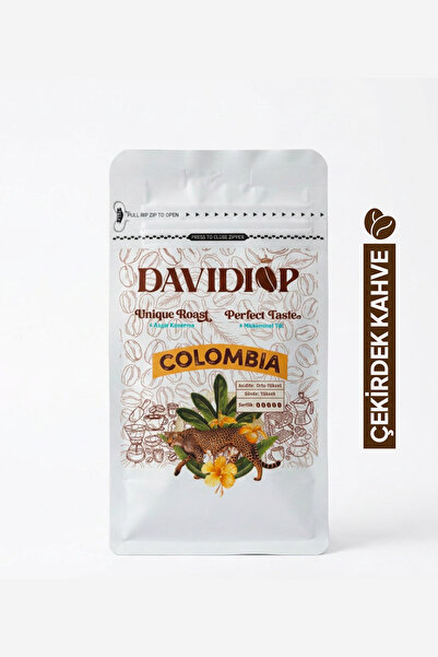 DAVIDIOP قهوة كولومبيا سوبريمو الريفية (قهوة حبوب البن) 250 جرام