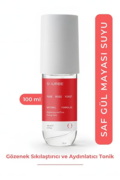 SOURBE Gül Mayası Suyu Aydınlatıcı Ve Gözenek Sıkılaştırıcı Tonik 100ml