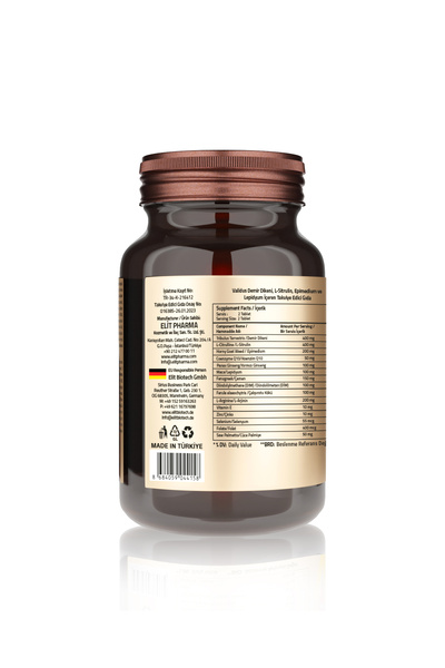 Validus Combo-Men Tribulus 400 mg + L-Arginine 200 mg + Maca 100 mg 60 Tablets