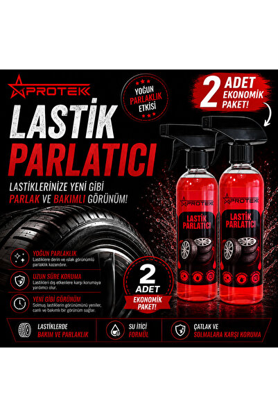 PROTEK Lastik Parlatıcı 2 Adet