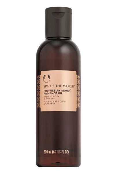 THE BODY SHOP Spa Of The World Polynesian Monoi Saç ve Vücut Işıltı Yağı 200ml