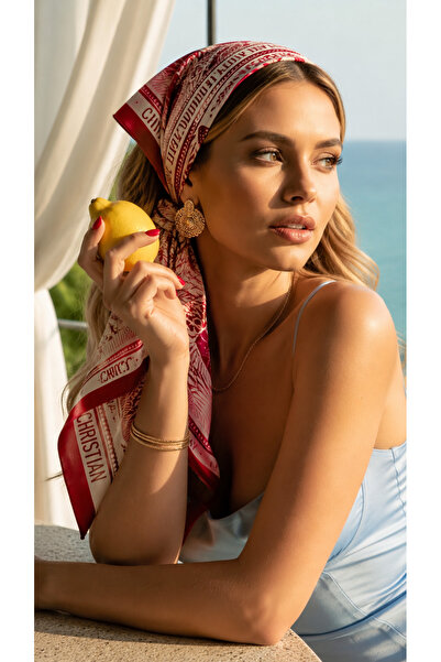 Lilly وشاح الكرز ابتسامة