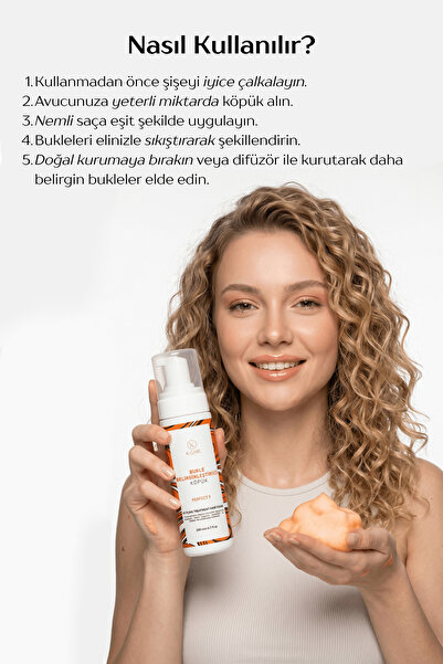 K K-CARE Cosmetics Bukle Belirginleştirici Köpük 200 ml