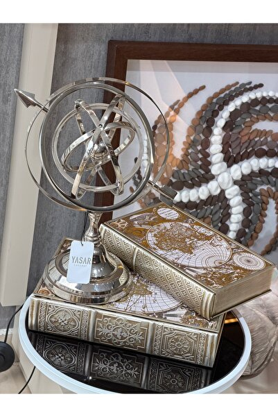 YASAR CONCEPT Imperium Orbis Metal Dünya Küre 33x46 Cm