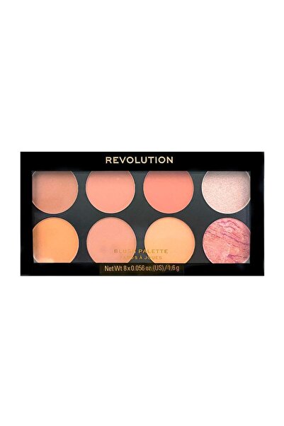 Revolution Hot Spice Ultra Pembe Tonları 8'Li Allık Paleti