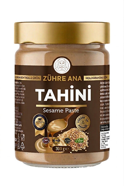 Zühre Ana Tahini 300 gr – Pastă de susan, proteine ​​naturale și energie, poa...