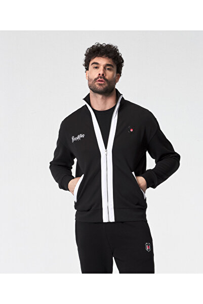 Kartal Yuvası BEŞİKTAŞ ERKEK FERMUARLI SWEATSHIRT 7525228T3