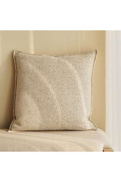 PAN HOME Designora Jq Feather Filled Cushion 50x50cm - Grey