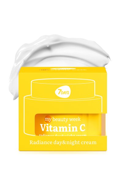 7DAYS My Beauty Week Cremă de zi și de noapte cu Vitamina C pentru luminozitate 50ml
