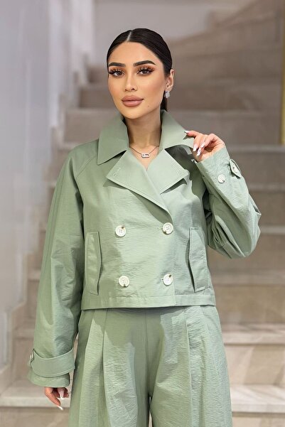 FEVER FVR collection kısa trençkot