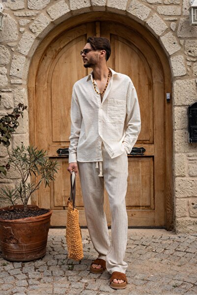 no7man Paris natural men's shirt